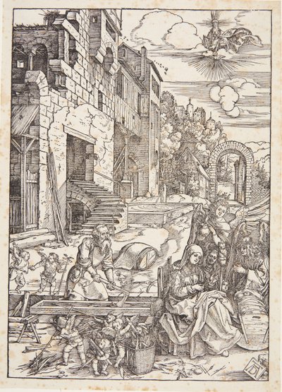 The Holy Family in Egypt by Albrecht Dürer