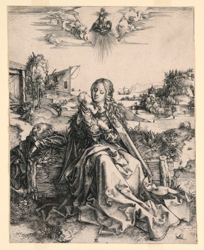 The Holy Family with Butterfly by Albrecht Dürer