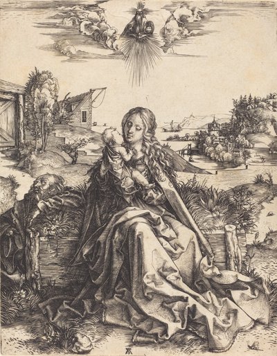 The Holy Family with the Mayfly, 1495-1496 by Albrecht Dürer