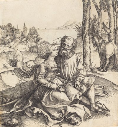 The Ill-Assorted Couple, 1495-1496 by Albrecht Dürer