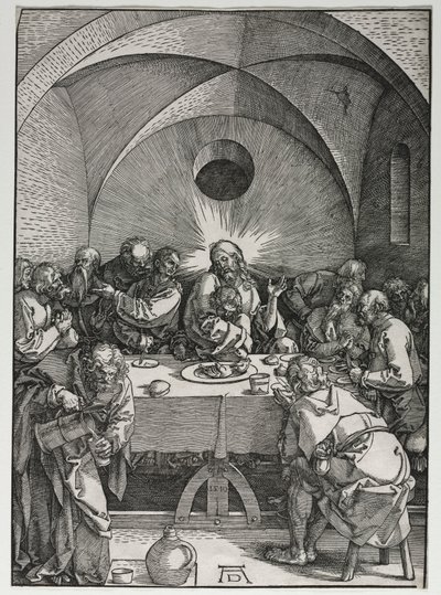 The Large Passion: The Last Supper by Albrecht Dürer