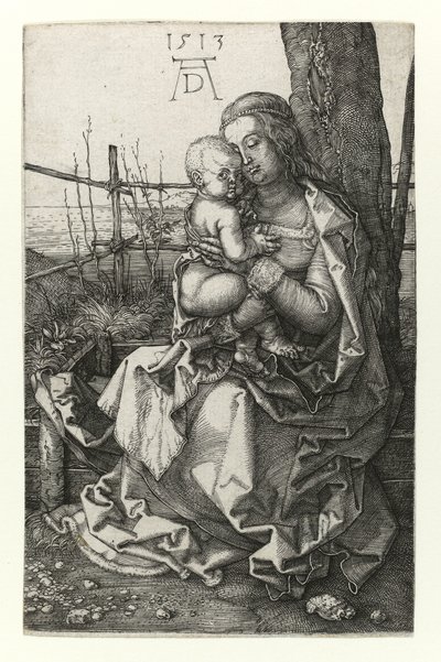 The Madonna Sitting Near the Tree by Albrecht Dürer