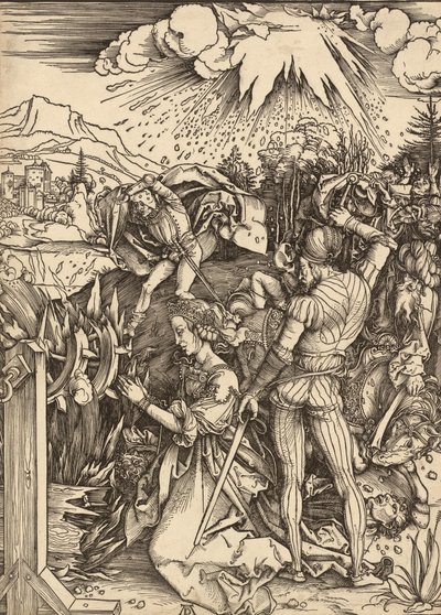 The Martyrdom of Saint Catherine by Albrecht Dürer