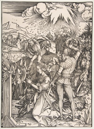 The Martyrdom of Saint Catherine by Albrecht Dürer