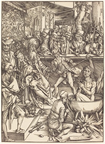 The Martyrdom of Saint John by Albrecht Dürer