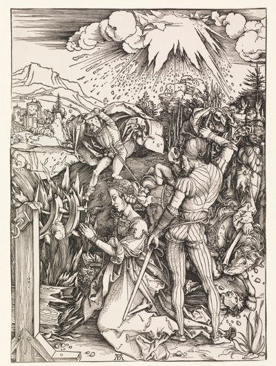 The Martyrdom of St. Catherine by Albrecht Dürer