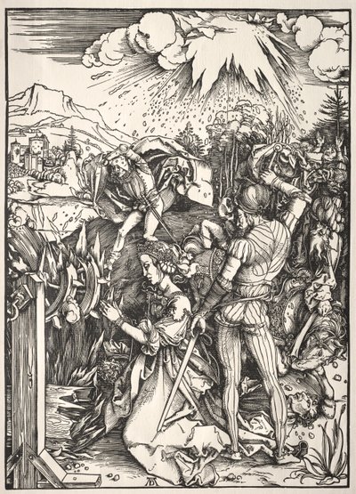 The Martyrdom of St. Catherine by Albrecht Dürer