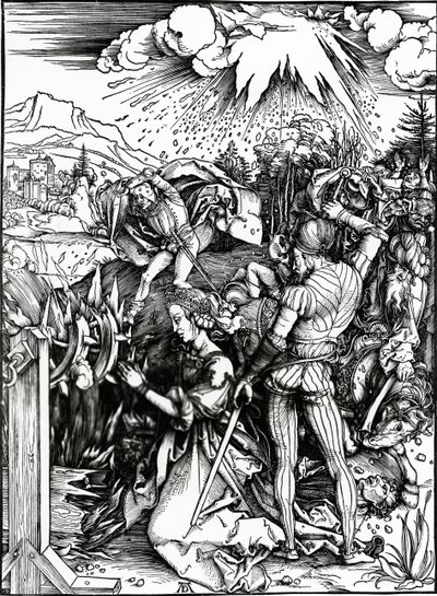 The Martyrdom of St. Catherine by Albrecht Dürer