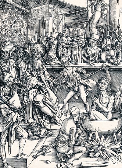 The Martyrdom of St John by Albrecht Dürer