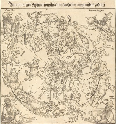 The Northern Celestial Hemisphere by Albrecht Dürer
