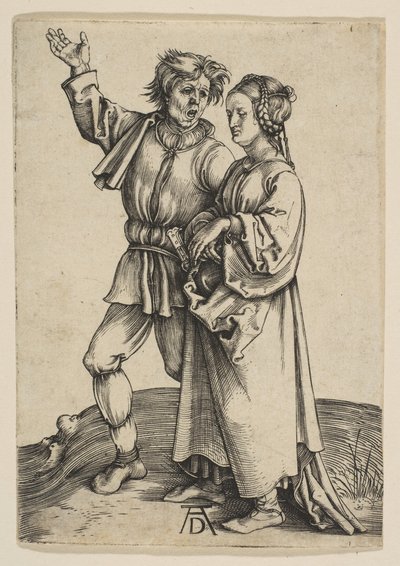 The Peasant and His Wife by Albrecht Dürer