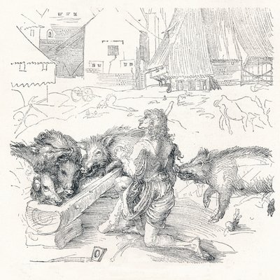 The Prodigal Son, c1497, 1906 by Albrecht Dürer