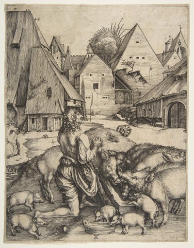 The Prodigal Son by Albrecht Dürer