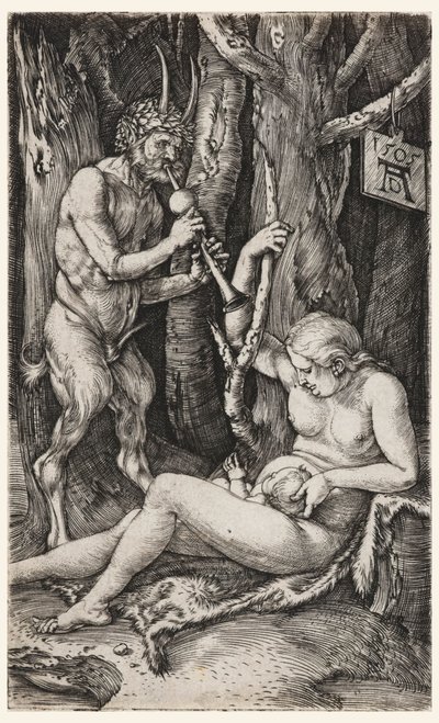 The Satyr Family by Albrecht Dürer