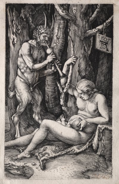 The Satyr Family by Albrecht Dürer
