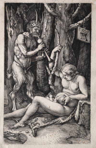 The Satyr Family by Albrecht Dürer
