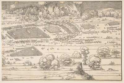 The Siege of a Fortress by Albrecht Dürer