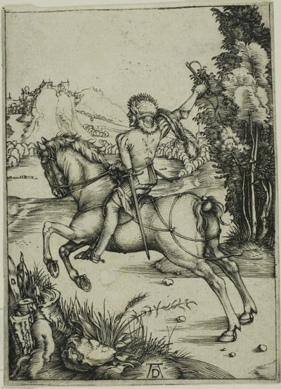 The Small Courier by Albrecht Dürer