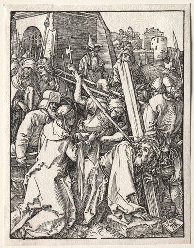 The Small Passion: Christ Bearing the Cross by Albrecht Dürer