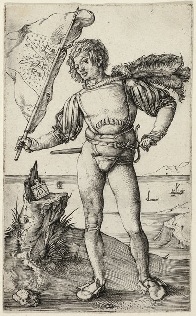 The Standard Bearer by Albrecht Dürer