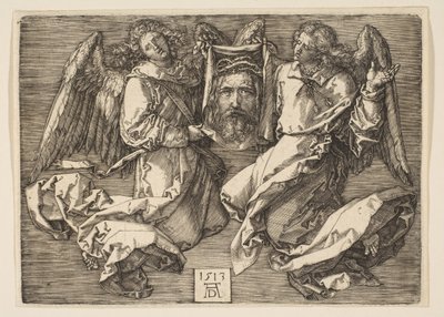 The Sudarium Displayed by Two Angels by Albrecht Dürer