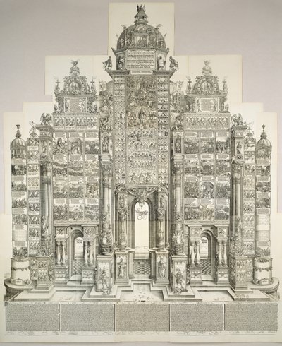 The Triumphal Arch of Maximilian by Albrecht Dürer
