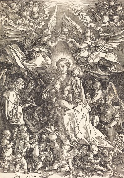 The Virgin Surrounded by Many Angels, 1518 by Albrecht Dürer