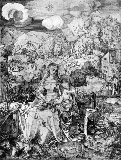 The Virgin and many animals, 1505, 1936 by Albrecht Dürer