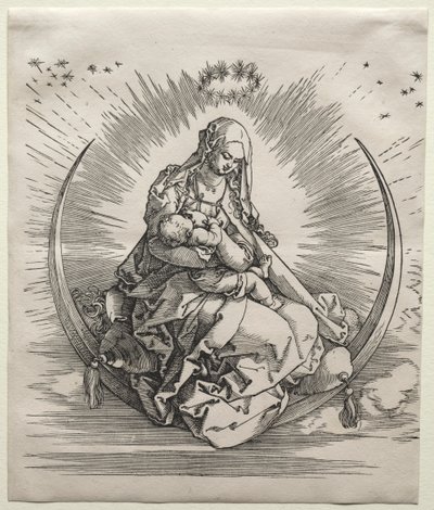 The Virgin on a Crescent by Albrecht Dürer