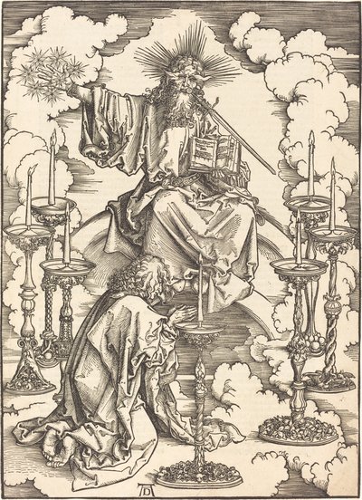 The Vision of the Seven Candlesticks by Albrecht Dürer