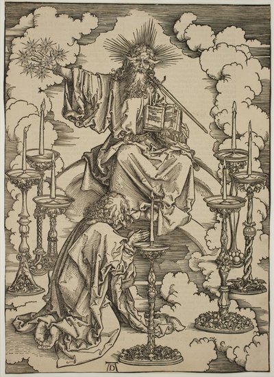 The Vision of the Seven Candlesticks by Albrecht Dürer