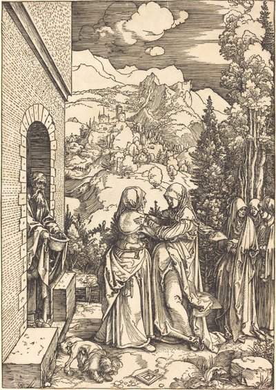 The Visitation by Albrecht Dürer