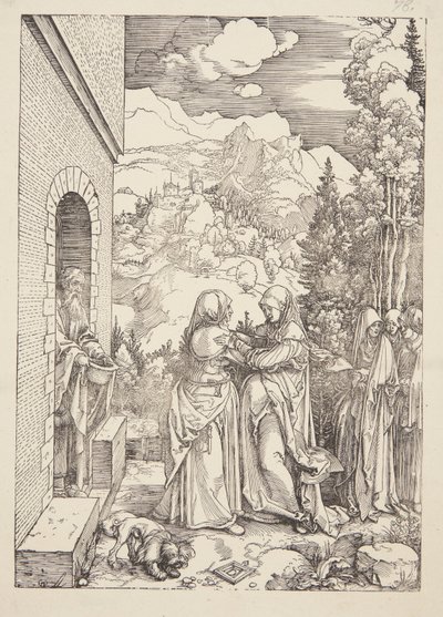 The Visitation by Albrecht Dürer