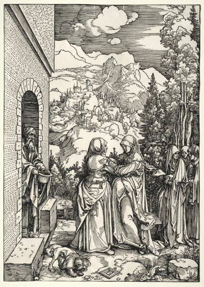 The Visitation by Albrecht Dürer