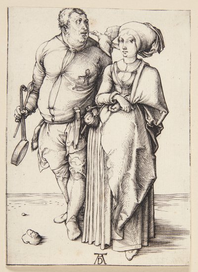 The Cook and His Wife by Albrecht Dürer