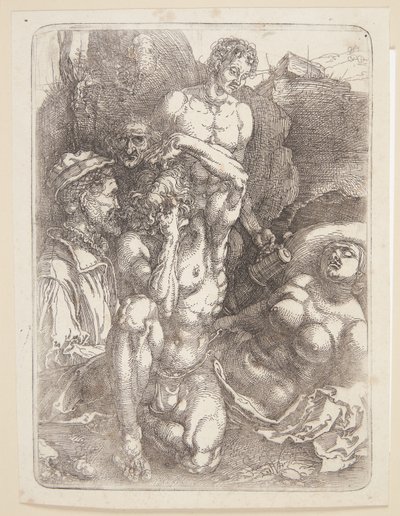 The Desperate Man by Albrecht Dürer