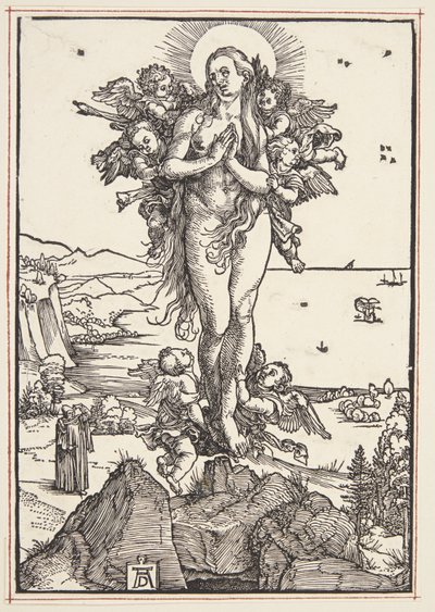 The Elevation of St. Mary Magdalene by Albrecht Dürer