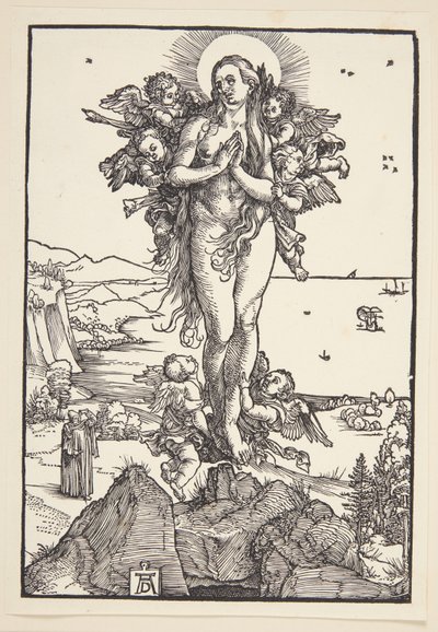The Elevation of St. Mary Magdalene by Albrecht Dürer