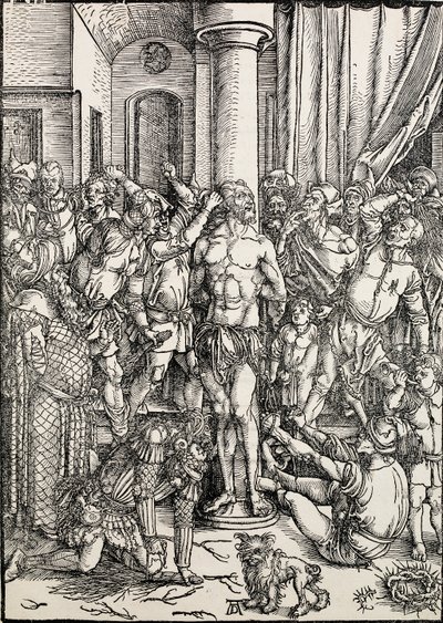 The Flagellation, c. 1496-97 by Albrecht Dürer