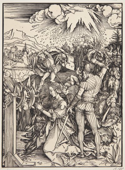 The Martyrdom of St. Catherine by Albrecht Dürer