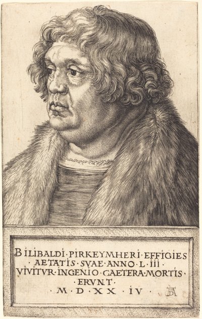 Willibald Pirckheimer by Albrecht Dürer