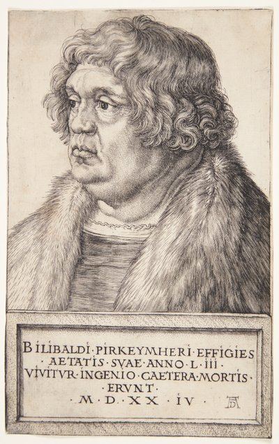 Willibald Pirckheimer by Albrecht Dürer