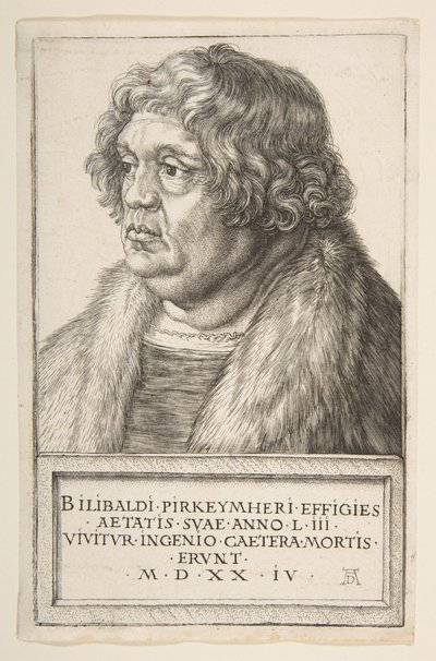 Willibald Pirckheimer by Albrecht Dürer