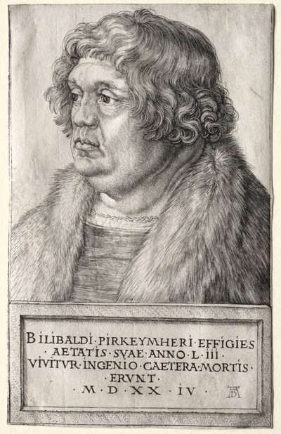 Willibald Pirkheimer by Albrecht Dürer