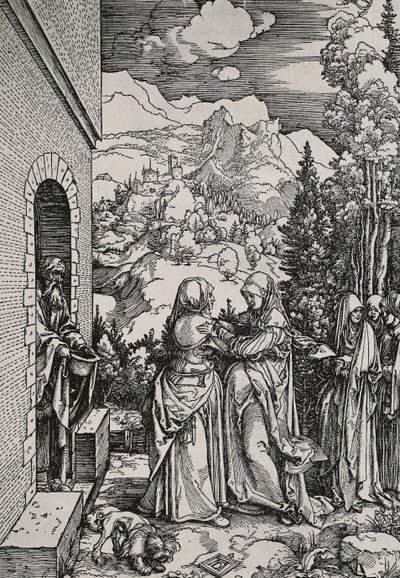The Visitation by Albrecht Dürer