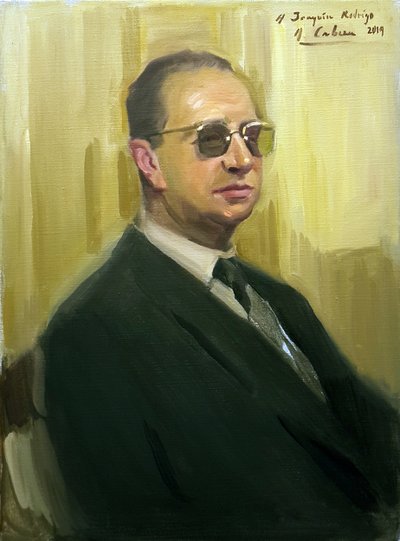 Joaquín Rodrigo by Alejandro Cabeza