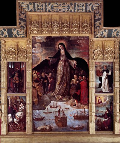 The Virgin of the Navigators by Alejo Fernandez