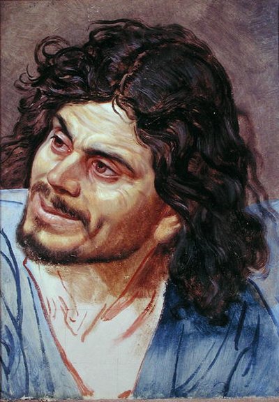 Head of a Serf by Aleksandr Andreevich Ivanov