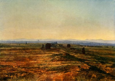 The Appian Way at Sundown by Aleksandr Ivanov