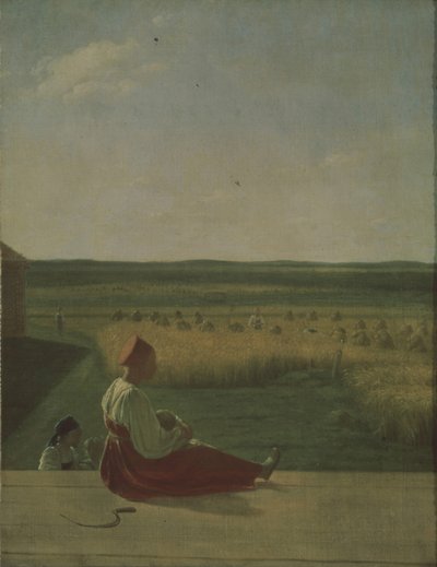 Harvest Time, Summer by Aleksei Gavrilovich Venetsianov